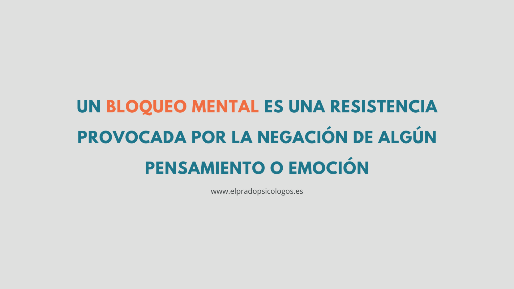 que es un bloqueo emocional definición de bloqueo mental